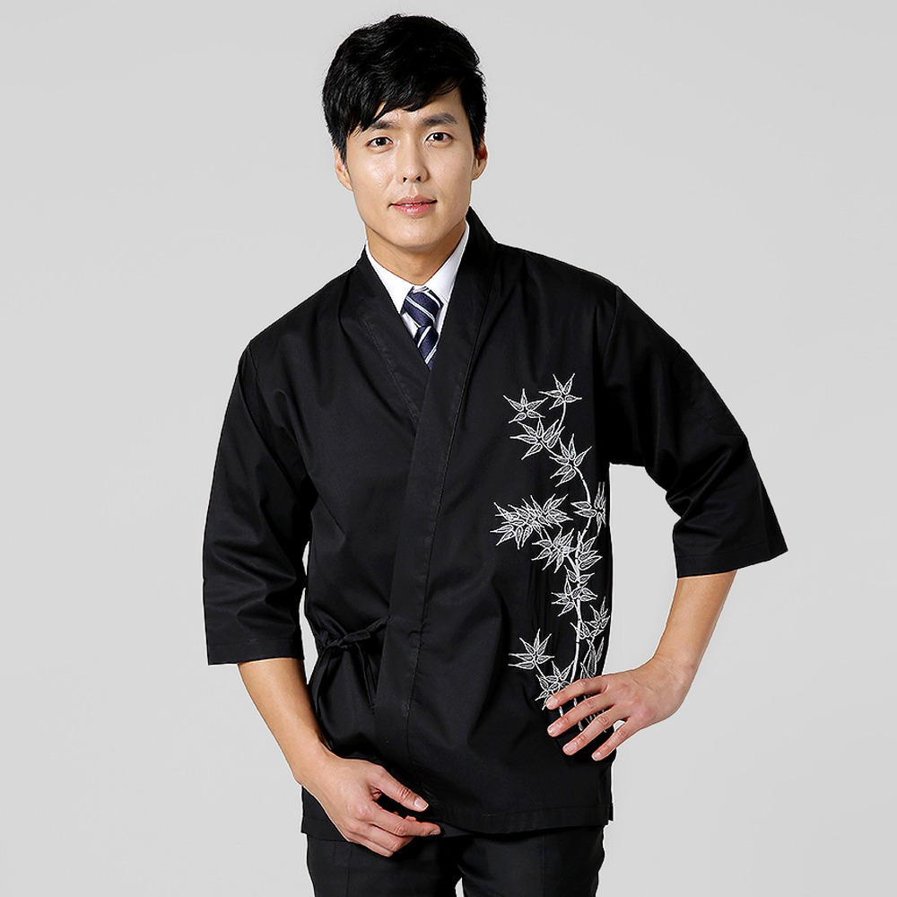 나래유니폼 - 검백대나무 일식복